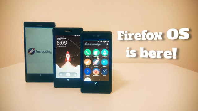 Firefox OS disponibile il download per alcuni dispositivi Xperia