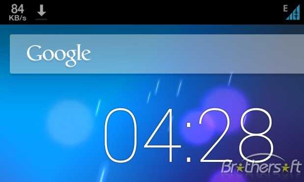 Come visualizzare la velocità della rete dati nella barra di stato Android, no root