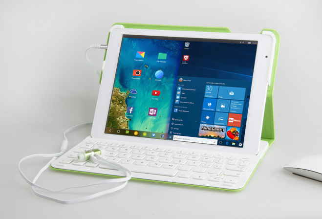 Microtech presenta Il nuovo e-tab con Windows 10 e Remix OS in dual boot