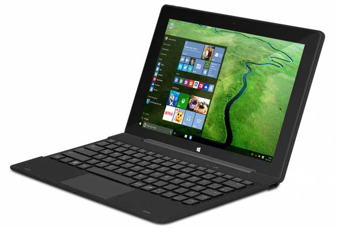 TrekStor twin 10.1 con Windows 10: Tablet o Notebook?