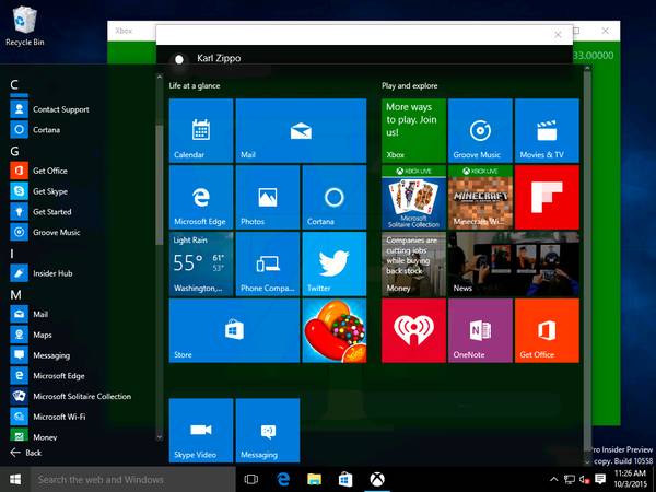 windows 10 build 10588
