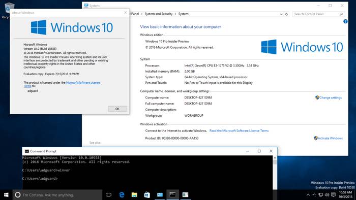 Windows 10 build 10588: novità per Edge, Skype e Messaggi