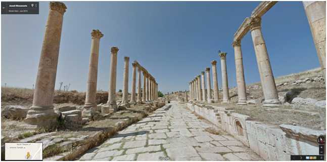 Google Street View: guida alla scoperta di Petra in Giordania