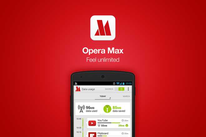 Opera Max, l’applicazione che ti fa risparmiare il traffico dati