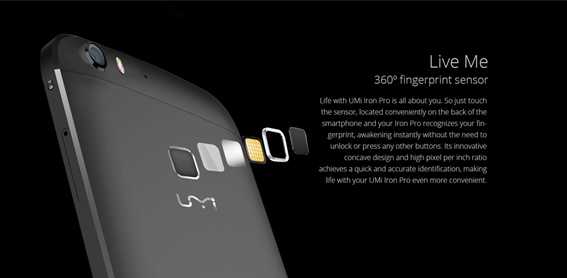 UMi Iron Pro: Focus sul corpo unibody in metallo dello smartphone da 170€