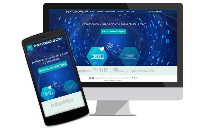 BoxTomorrow.. lascia ciò che ami a chi hai amato. Arriva il nuovo servizio post morte