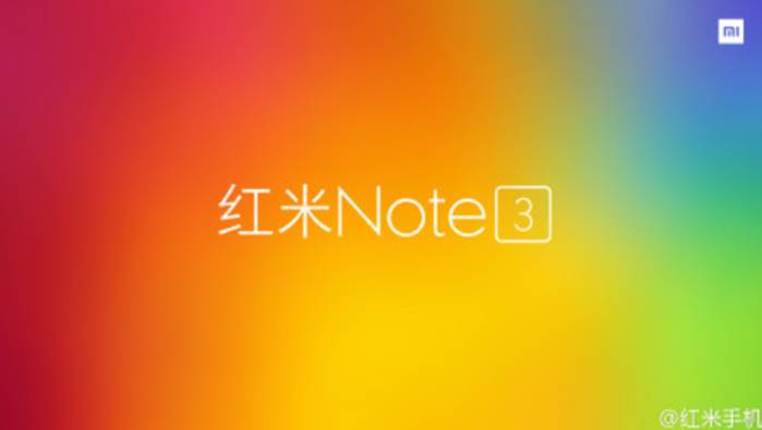 Xiaomi Redmi Note 2 Pro presentato domani con il nome Redmi Note 3