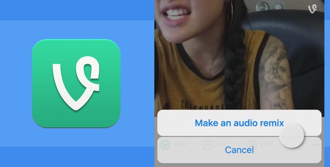 Solo su iOS i Remix di Vine