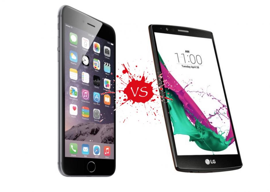 iPhone 6s Plus vs LG G4