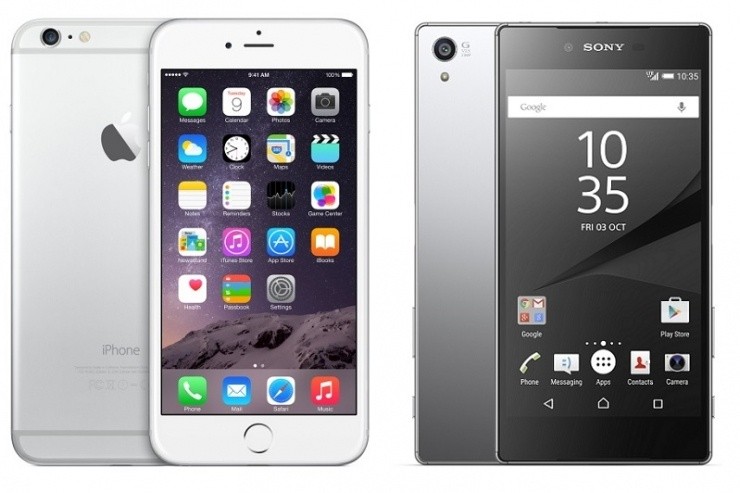 iPhone 6s vs Xperia Z5