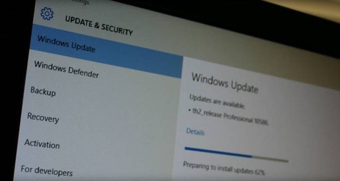 Windows 10 build 10586 disponibile nel Fast Ring per gli Insider