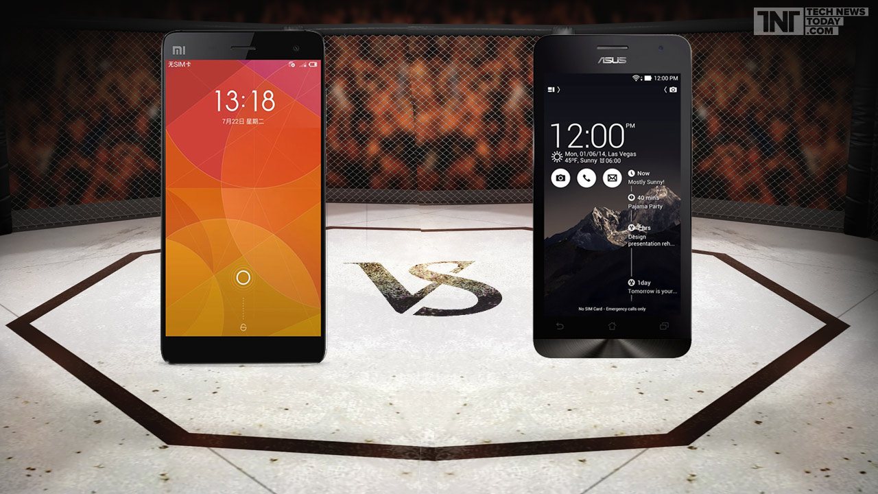 Asus Zenfone 2 vs Xiaomi Mi4
