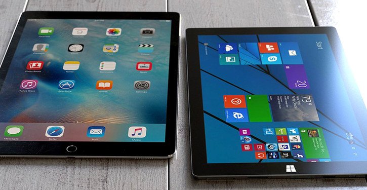 Apple iPad Pro vs Microsoft Surface Pro 4