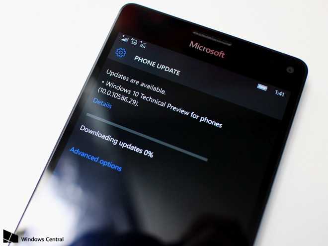 Lumia 950 e 950 XL: ecco l’update Windows 10 Mobile alla build 10586.29