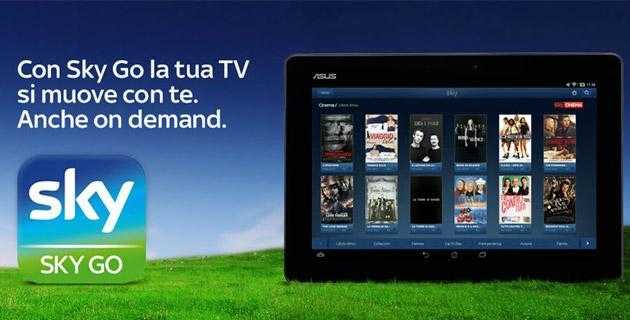 Sky Go allarga gli orizzonti, ora anche su nuovi Tablet e Smartphone ASUS