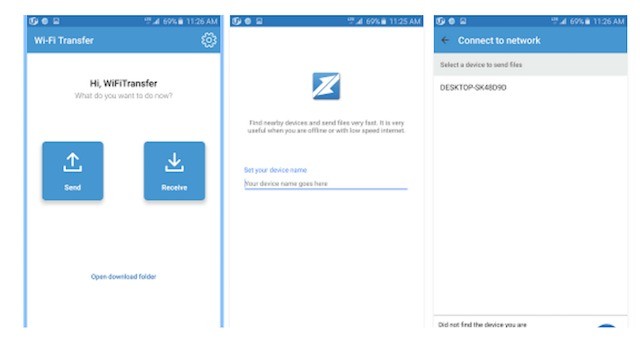 samsung wi-fi transfer