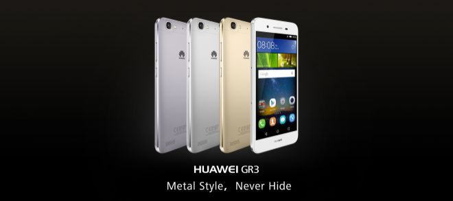 Huawei GR3 caratteristiche tecniche ufficiali