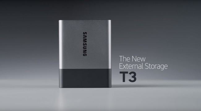 CES 2016 – Samsung lancia il nuovo SSD T3 con USB 3.1