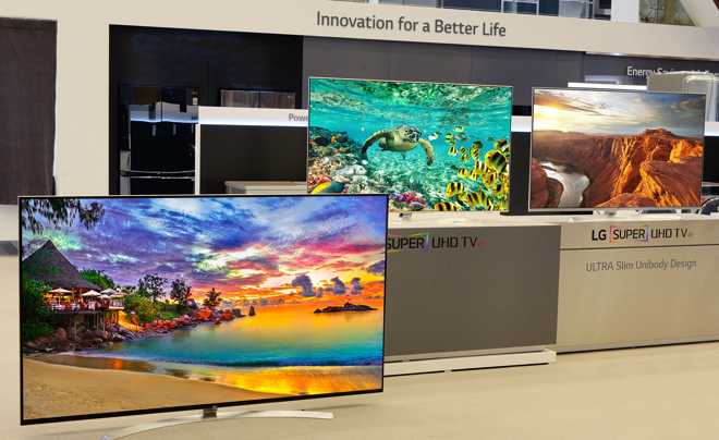 CES 2016: LG mostra le nuove TV Super UHD