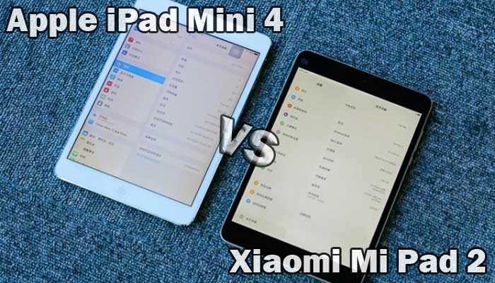 Xiaomi Mi Pad 2 vs Apple iPad Mini 4