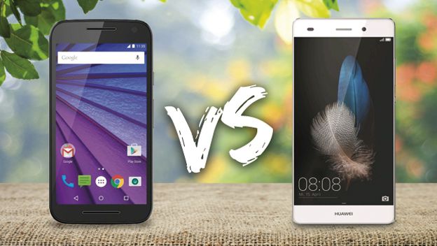 Huawei P8 Lite vs Motorola Moto G