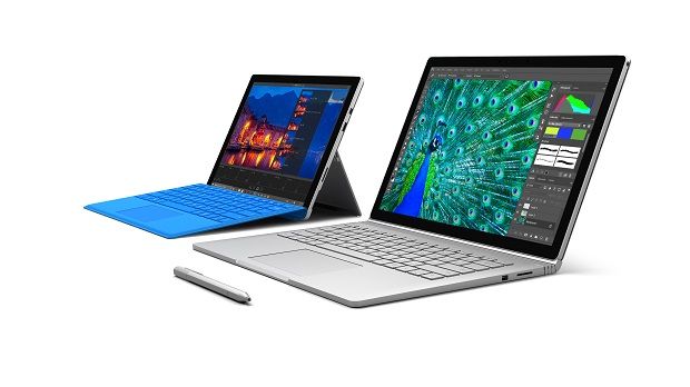 surface book e surface pro