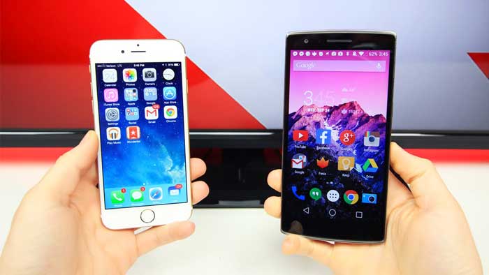 Apple iPhone 6s vs OnePlus 2