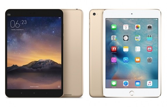 Xiaomi Mi Pad 2 vs Apple iPad Mini 4