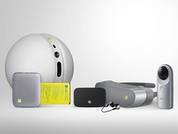 MWC 2016, LG annuncia LG Friends, visore e cam 360, e tanti accessori per LG G5