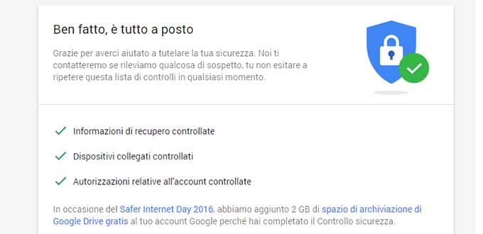 2 GB gratis su Google Drive per il Safer Internet Day 2016