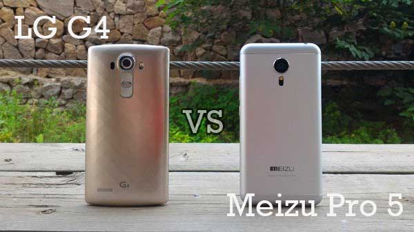 LG G4 vs Meizu Pro 5