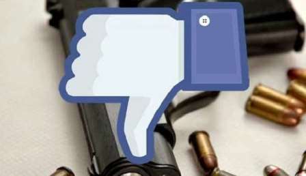 Facebook vieta le armi