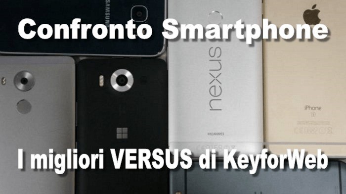 confronto smartphone