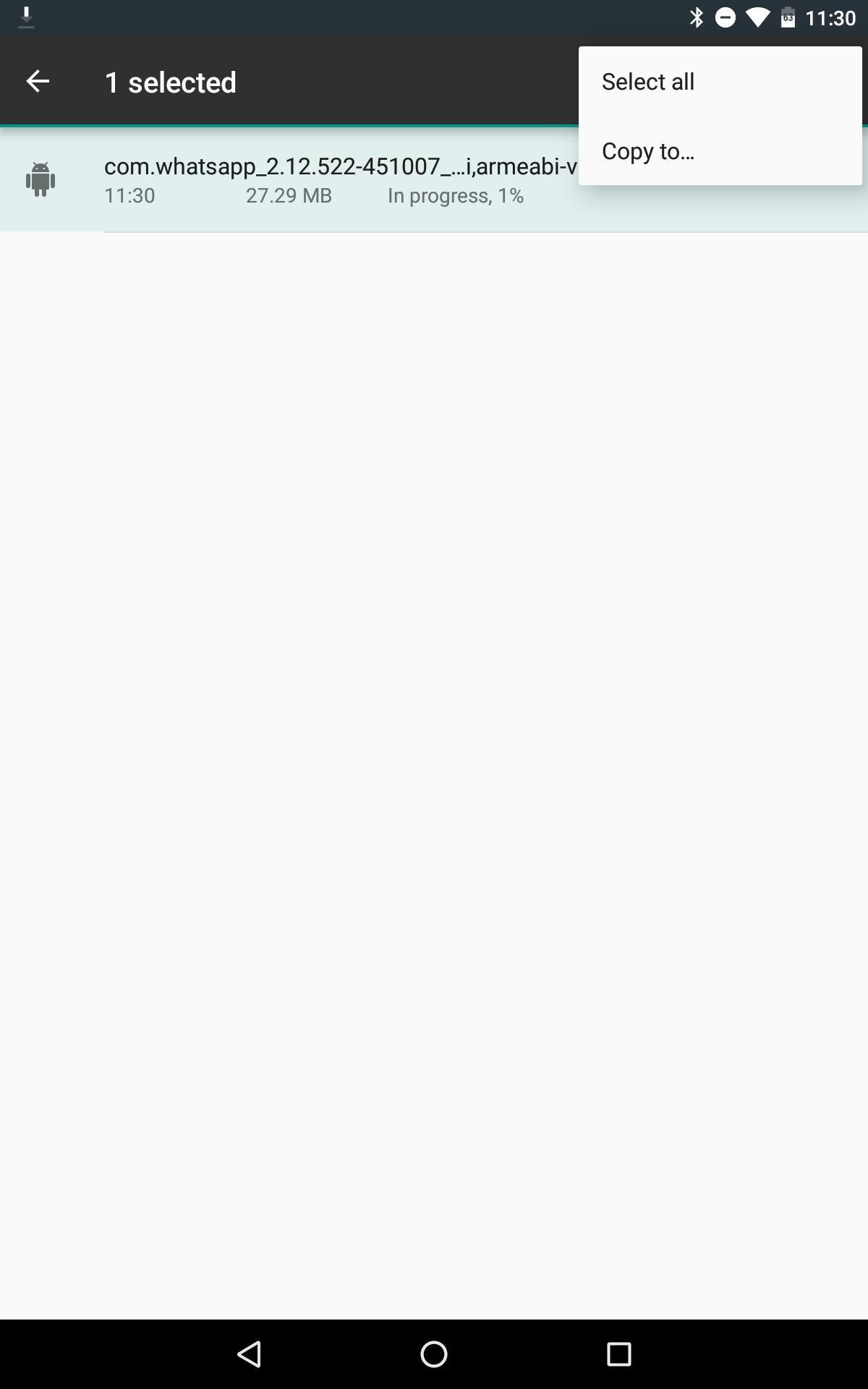 Android M Download Manager
