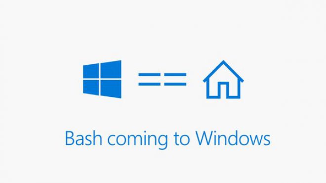 Microsoft annuncia la Shell Bash in arrivo su Windows 10