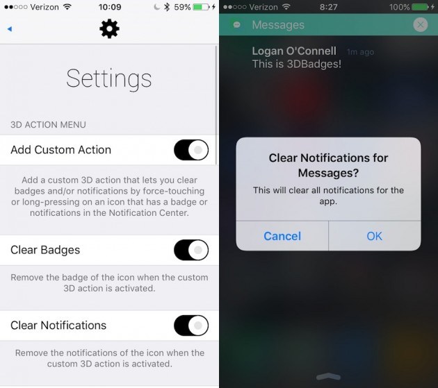 EasyClear, cancella le tue notifiche con un semplice gesto