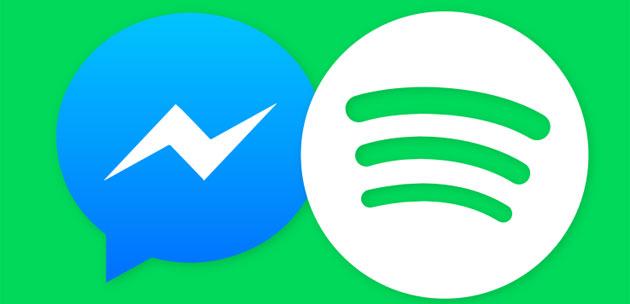 Facebook Messenger integrerà il supporto diretto a Spotify