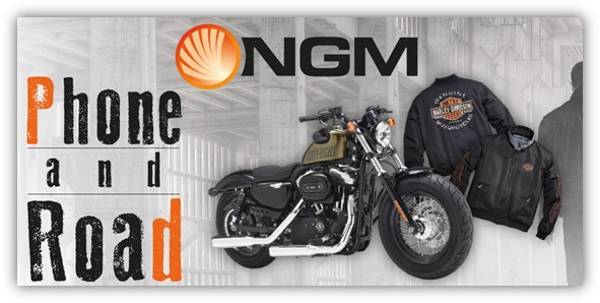 NGM Italia consegna la Harley-Davidson Sportster  Forty-Eight alla vincitrice del concorso Phone and Road