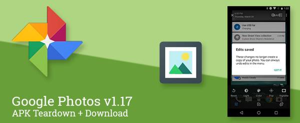 Google Foto si aggiorna alla versione 1.17, arrivano le modifiche non distruttive e presto altre novità