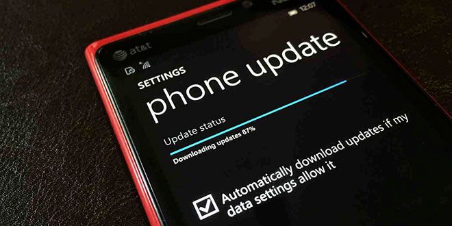 Aggiornamento Windows 10 Mobile smartphone Windows Phone