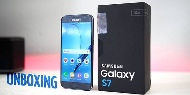 Unboxing Samsung Galaxy S7 e S7 Edge