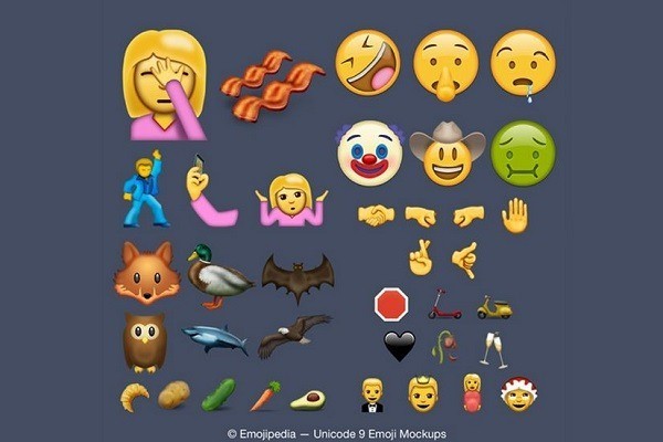 iOS 10: ecco alcune delle 74 nuove emoji in arrivo