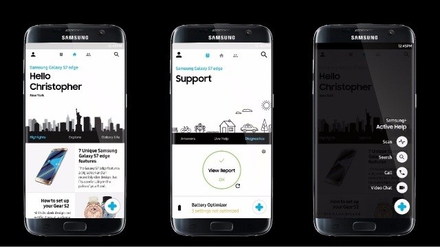 Samsung+, assistenza remota avanzata su smartphone e tablet