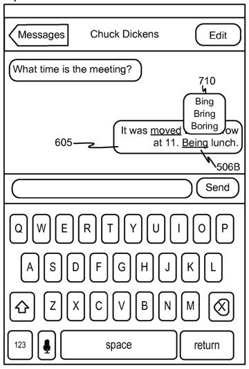 Apple, nuovo brevetto introduce l’autocorrettore