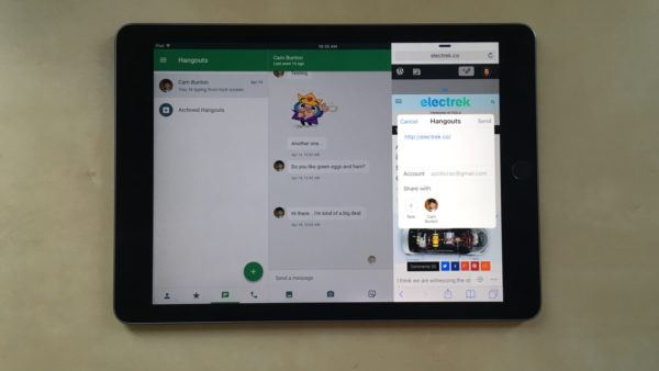 hangouts ios