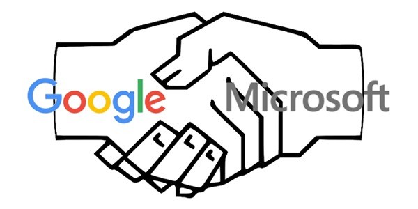 Google e Microsoft dicono stop alle cause legali