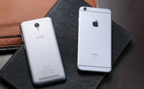 UMi TOUCH vs iPhone 6S Plus, il piccolo cinese sfida il gigante americano