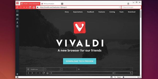 Browser Vivaldi 1.0