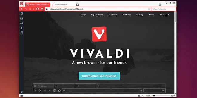 Arriva Vivaldi 1.0, il browser che strizza l’occhio ad utenti esperti