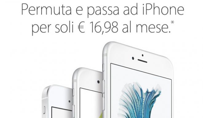 Apple: paga a rate il tuo nuovo iPhone permutando il vecchio